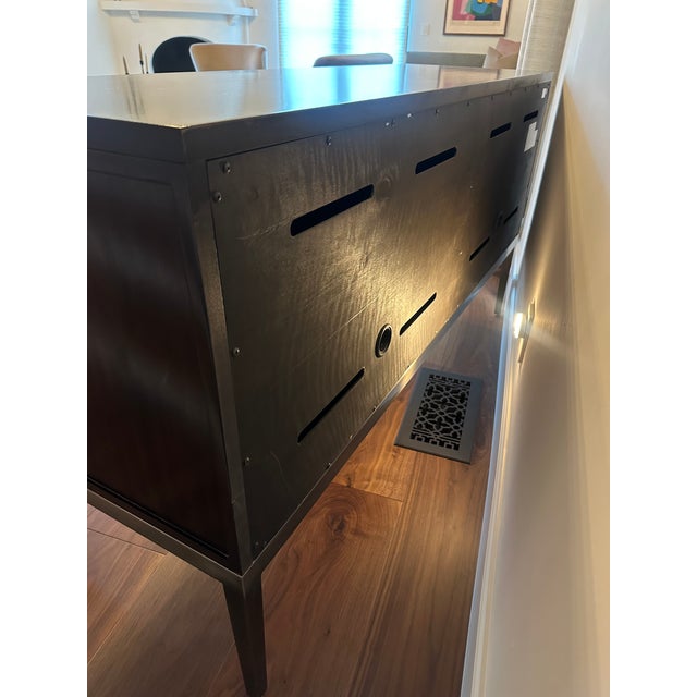 Bernhardt Jet Set Sideboard in Caviar For Sale - Image 16 of 16