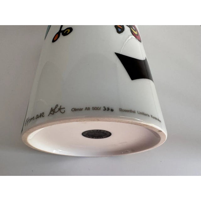 Rosenthal Vase by Otmar Alt for Rosenthal Studio Line, Germany For Sale - Image 4 of 6