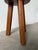 Wood Frencg Elm Tripod Stool, 1960s For Sale - Image 7 of 12
