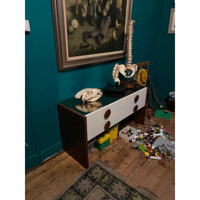 1970s Small Vintage Chest of Drawers, 1975 For Sale - Image 5 of 11