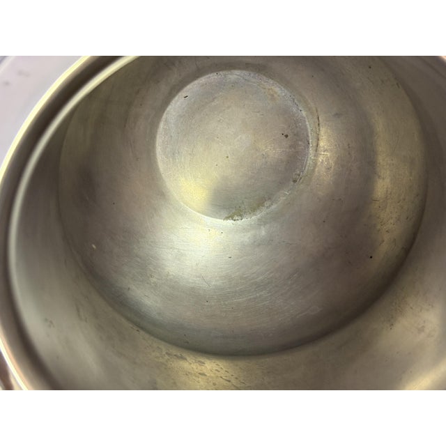 Vintage Silverplate Trophy Cup Shape Champagne Bucket For Sale - Image 16 of 17