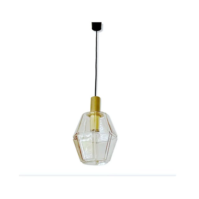 Vintage Pendant Light in Glass from Limburg For Sale - Image 17 of 17