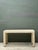 Mid-Century Modern Vintage Tessellated Stone Console Table With Brass Inlay For Sale - Image 3 of 17