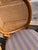 Faux Bois French Style Dining Side Chairs With Cain Backs and Rush Seats - Set of 4 For Sale In Los Angeles - Image 6 of 8