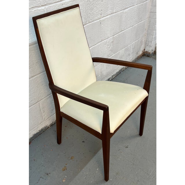 Mid 20th Century Mid 20th Century Merton Gershun for Dillingham "Esprit" Mid-Century Walnut Dining Chairs For Sale - Image 5 of 13