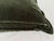 Rejuvenation Olive Green Cotton Velvet Lumbar Pillow, Hand-Crafted For Sale In Palm Springs - Image 6 of 10