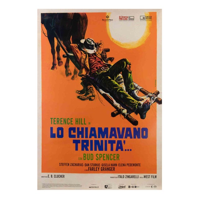 Lo Chiamavano Trinità (They Call Me Trinity) Poster, Italy For Sale