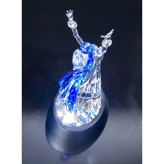 Isadora Magic of Dance Sculpture in Crystal from Swarovski For Sale - Image 11 of 18