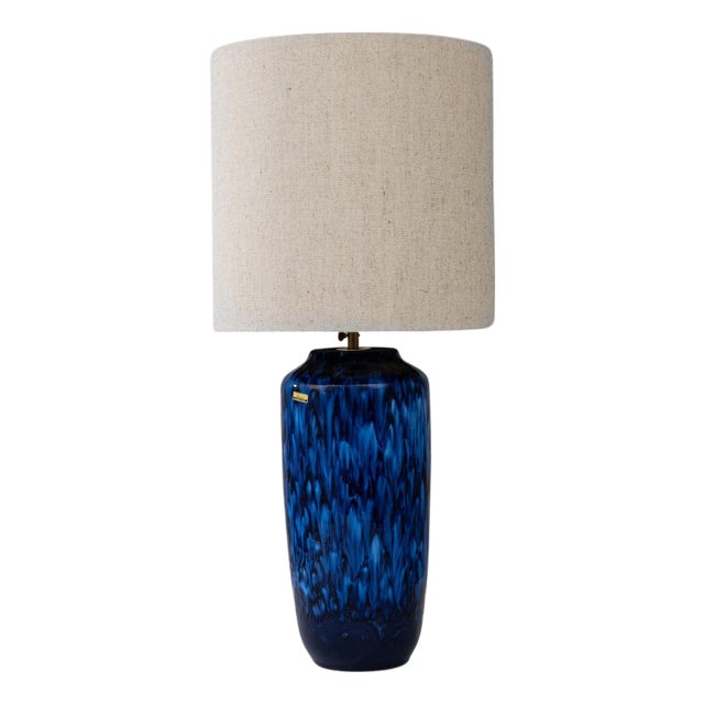 20th Century German Ceramic Table Lamp For Sale