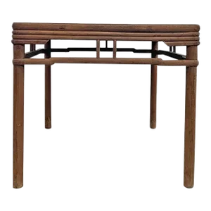 Late 19th Century Antique Chinese Square Dining Table