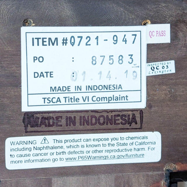 Lexington Home Laural Canyon Esplanade Cocktail Table For Sale - Image 10 of 10