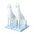 Abstract Vintage Solid Cast Cement Great Dane Statues - A Pair For Sale - Image 3 of 13