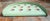 Wood 20th Century Primitive Folk Art Skee Ball Gameboard in Pistachio Green For Sale - Image 7 of 11