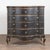 Rococo 18th Century Black Danish Oak Chest of Four Drawers For Sale - Image 3 of 15