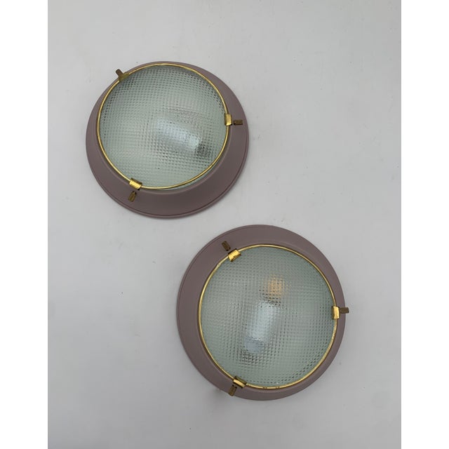 Ceiling Lights from Fontana Arte, 1950, Set of 2 For Sale - Image 6 of 6
