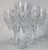 1990s Art Deco Cut Crystal Goblets - Set of Six For Sale - Image 6 of 11