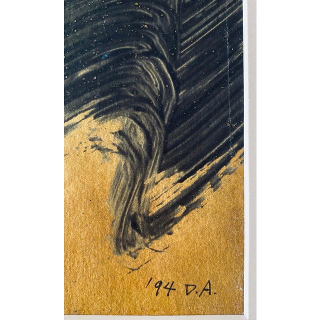 2000 - 2009 Don Ahn, Gestural Abstraction, Miniature Abstract Expressionist Korean Modernist Painting, 2004 For Sale - Image 5 of 10