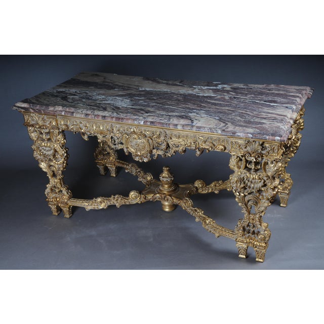 Coffee Table attributed to Francois Linke For Sale - Image 10 of 18