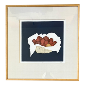 Beth Van Hoesen Fresno Basket 1974 Reproduction Print
