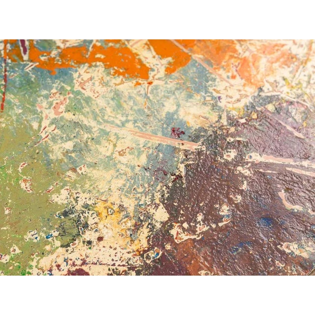 Composition, Oil on Panel, Framed For Sale - Image 4 of 9