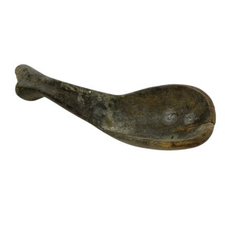 Early 20th Century Lobi Wooden Spoon Burkina Faso For Sale