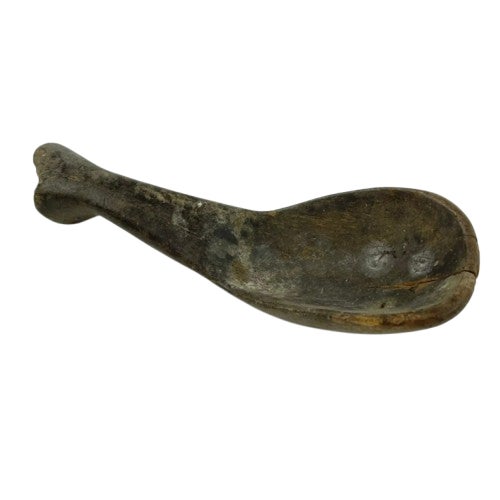 Early 20th Century Lobi Wooden Spoon Burkina Faso For Sale