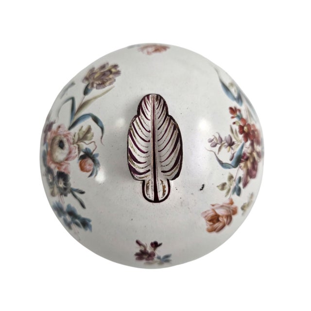 Early 19th Century French White Tole Peinte Pierced Chestnut Urns, Set of 2 For Sale - Image 16 of 18