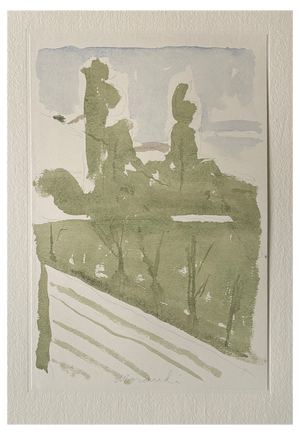 Giorgio Morandi, Landscape, 1973, Lithograph
