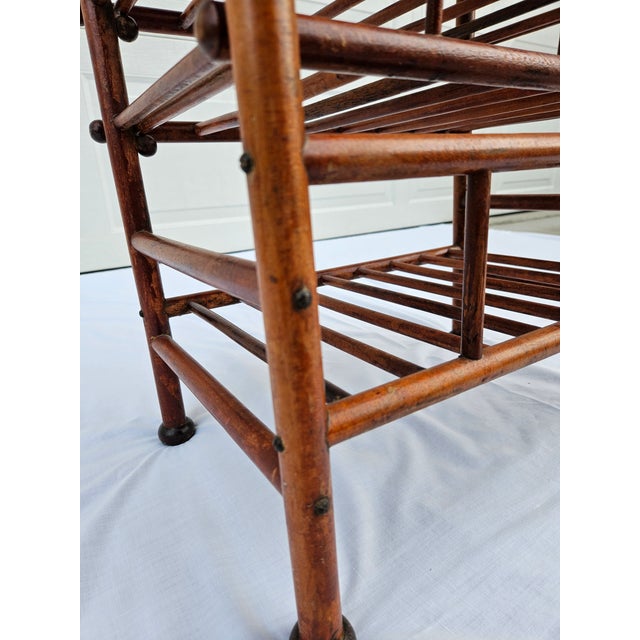Antique Stick and Ball Music Magazine Rack For Sale - Image 16 of 16