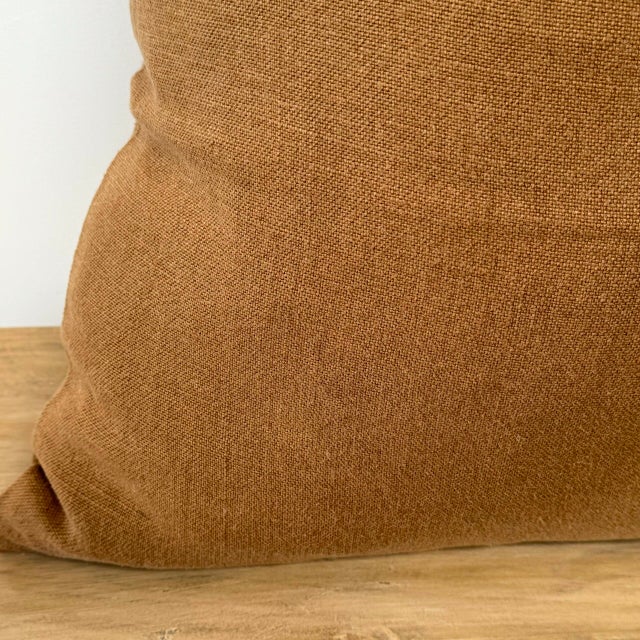 Not Yet Made - Made To Order Belgian Linen Pillow Cover in Nairobi For Sale - Image 5 of 5