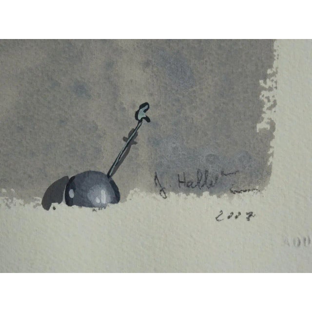 Jacques Halbert, Tropique du cancer, 2007, Acrylic on Paper For Sale - Image 4 of 5