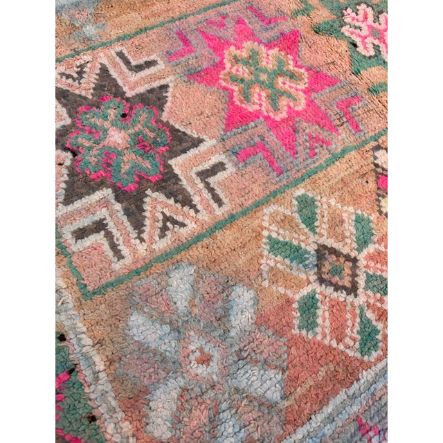 Tribal Moroccan Area Rug - 6'3" X 12'10" Ft For Sale - Image 3 of 9