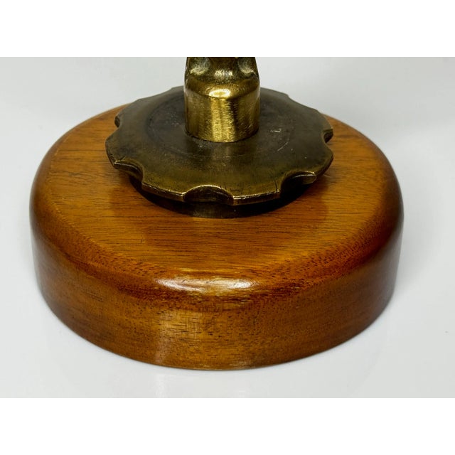 British 1940s Winston Churchill v for Victory Bronze Car Mascot Sculpture For Sale - Image 10 of 10