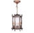 Amsterdam School Art Deco Hexagonal Hallway Lamp with Painted Glass, 1920 For Sale - Image 14 of 14