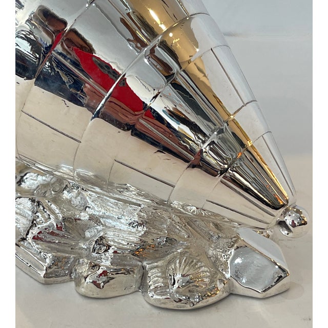 Metal Antique Victorian Silver Plate Marine Buoy Spoon Warmer, c.1868 For Sale - Image 7 of 18