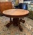 Late 19th Century Belgian Oval Walnut Pedestal Table For Sale - Image 4 of 9