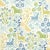 Schumacher Lupita Wallpaper in Blues And Greens For Sale