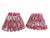 Multicolor Ikat Pleated Lampshades 12" - A Pair For Sale - Image 10 of 10