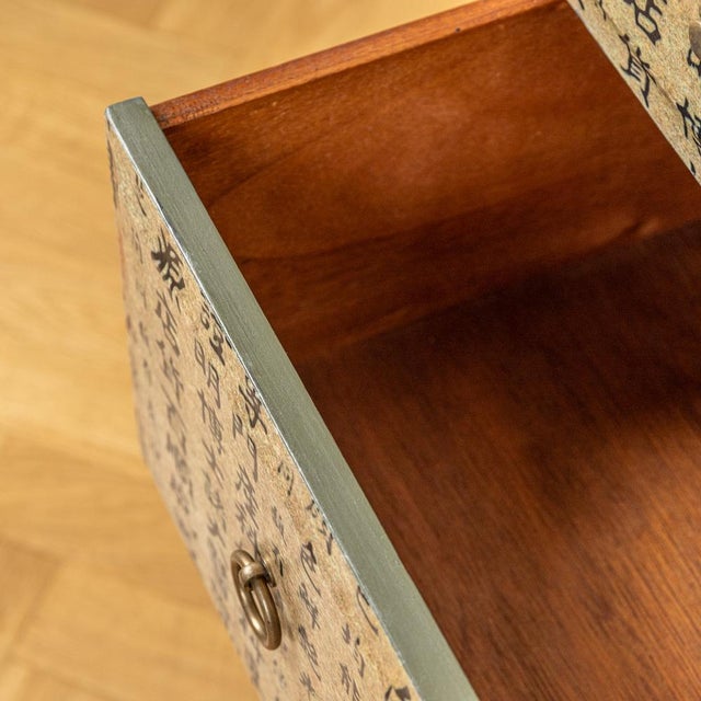 Stag Minstrel Drawers with Chinese Calligraphy, 1960 For Sale - Image 15 of 17