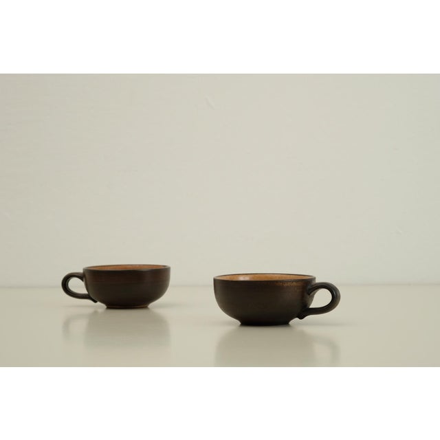 Vintage Danish Coffee Service in Ceramic, 1960s, Set of 24, in Very Good conditions. Designed 1960 to 1969