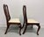 Henkel Harris Henkel Harris 110s 29 Solid Mahogany Queen Anne Dining Side Chair - Pair A For Sale - Image 4 of 12