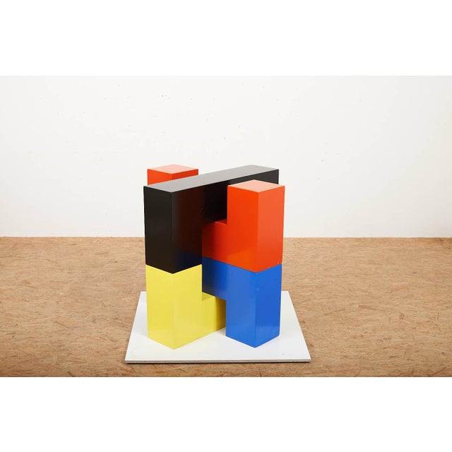 Jean-Phillipe Rossinelli, Naef Quadrigo XXL Super Maxi, 1960s, Melamine and Particle Board For Sale - Image 4 of 18