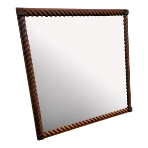 Antique Barley Twist Mirror