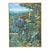 1979 Surrealist Botanical Landscape Oil Painting For Sale