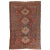 1920s 1920s-1930s Persian Ghashgai Red and Navy Tribal Geometric Rug For Sale - Image 5 of 5