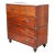 Antique British Colonial Campaign Chest Secretary For Sale