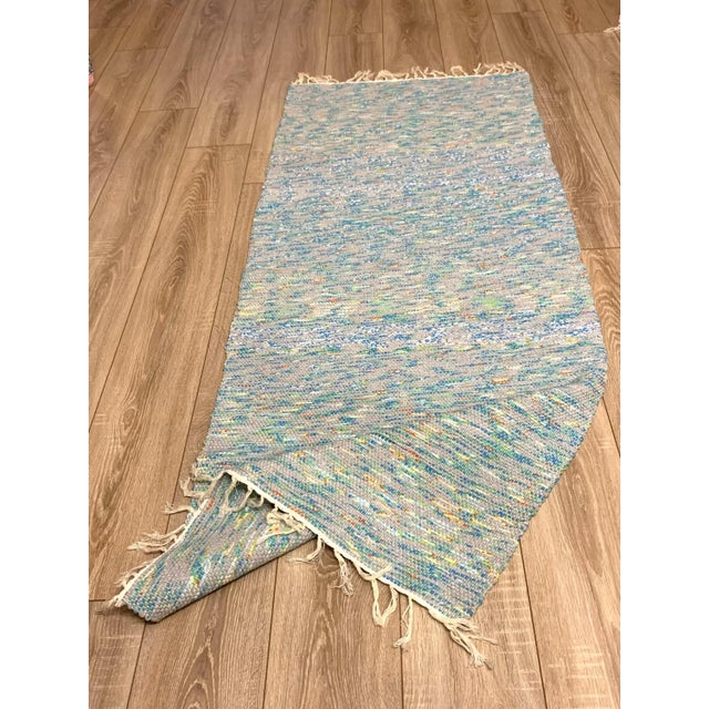 Vintage Turkish Kilim Flatweave Runner For Sale - Image 3 of 11