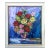Vase of Yellow, Pink and Red Roses, Morris Katz, Painting For Sale