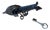 Baroque Iron Door Lock with Key, Set of 2 For Sale
