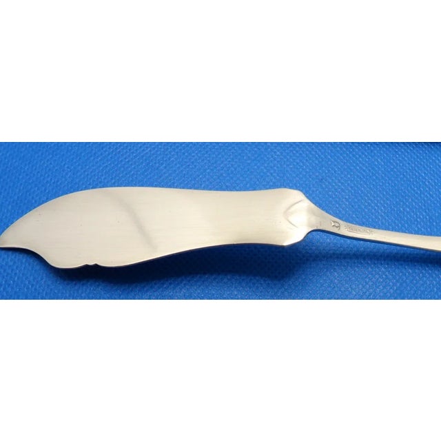 1950s 1950s International Silver Simplicity Pattern Sterling Master Butter Knife Spreader For Sale - Image 5 of 7